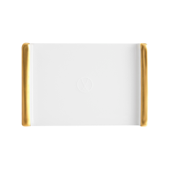 Besteckauflage, Form "MEISSEN® Cosmopolitan", Gold, L 8 cm