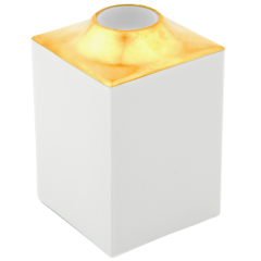 Kerzenhalter, mittel, Form "MEISSEN® Cosmopolitan", Gold, H 8,5 cm