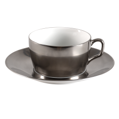 Kaffeetasse, Form "MEISSEN® Cosmopolitan", Platin, V 0,25 l