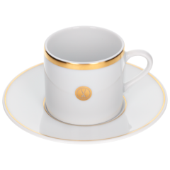 Espressotasse, Swords Luxury Gold, Schwertermedaillon, Goldband, V 0,05 l