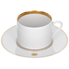 Kaffeetasse, Swords Luxury Gold, Goldband, Goldfaden, V 0,15 l