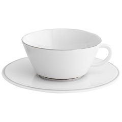Teetasse, Form "Vitruv", Platinum, V 0,2 l
