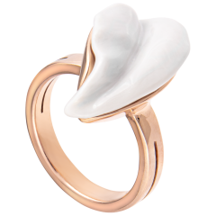 Ring Bloom Collection, 925 Silber rosé vergoldet, 56 mm