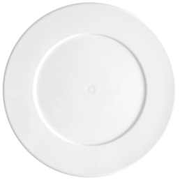 Platzteller, Form "Vitruv", Weiß, Ø 34 cm