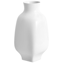 Vase, groß, Form "Nova", Weiß, H 34 cm