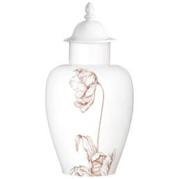 Vase "Tulpe, sepia", H 33 cm