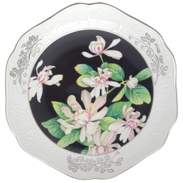 Schale, Weißblütiger Gewürzstrauch, Lim. 25, Ø 24 cm