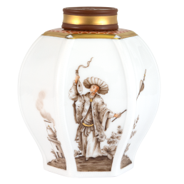 Dose "Höroldtsche Chinoiserien", Lim. 25, H 10,5 cm