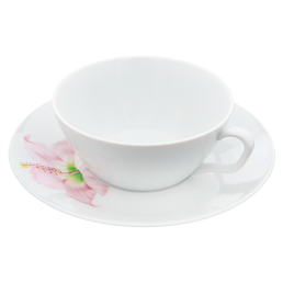 Teetasse, Form "MEISSEN® Cosmopolitan", "Giant Bloom", Hibiskus, V 0,2 l