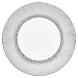 Vorspeise- und Dessertteller, Form "MEISSEN® Cosmopolitan", Mesh, platin, Ø 22,5 cm