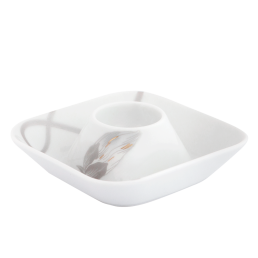 Eierbecher, Form "Nova", Passionsblume, 11,5 x 11,5 cm