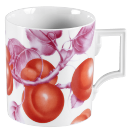 Henkelbecher, Form "Berlin", Aprikose, V 0,25 l