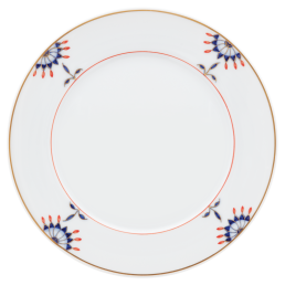 Brotteller, Form "No 41", Noble Blue, Blütenknospen, Blütenzweige, Ø 17 cm