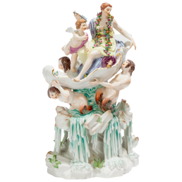 Venus in Meeresmuschel, H 35 cm