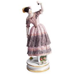 Tänzerin "Fanni Elßler", H 34 cm