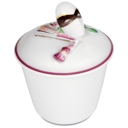 Dose "Die Maske", H 7,5 cm