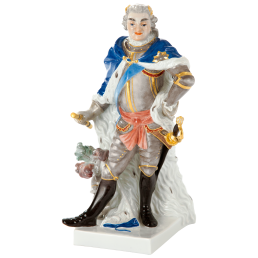 August der Starke, H 22,5 cm