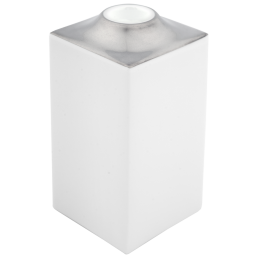 Kerzenhalter, groß, Form "MEISSEN® Cosmopolitan", Platin, H 11 cm