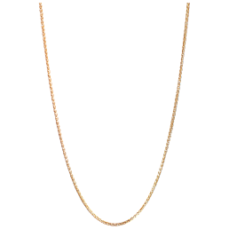 Kette Pearl Collection, 750 Roségold, OHNE Anhänger, Länge 45 cm mit Zwischenöse bei 42 cm, mit Karabiner-Verschluss