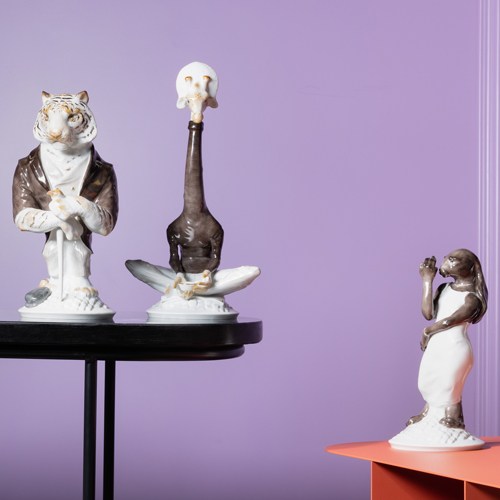 Ladies Gentlemen Meissen Porzellan Figuren